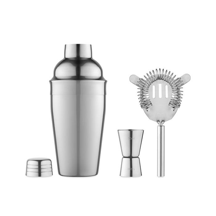 Set cocktail argento lucido - All Gadget