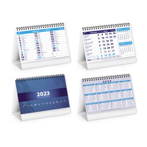 Calendario da banco con blocchetti personalizzati ecologico Pecco